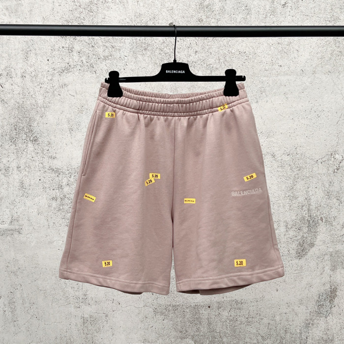 Women Men Breathable Elastic Waist Casual Shorts Mid-length Bottoms Loose Fit Shorts For Daily Wear Unisex