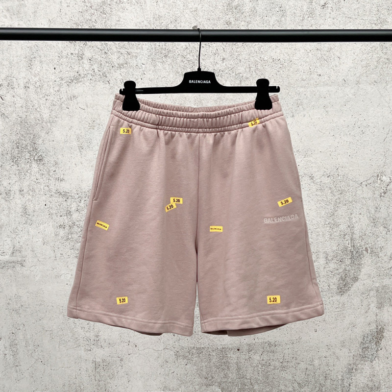 Women Men Breathable Elastic Waist Casual Shorts Mid-length Bottoms Loose Fit Shorts For Daily Wear Unisex