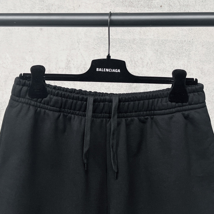 Women Men Breathable Elastic Waist Casual Shorts Mid-length Bottoms Loose Fit Shorts For Daily Wear Unisex