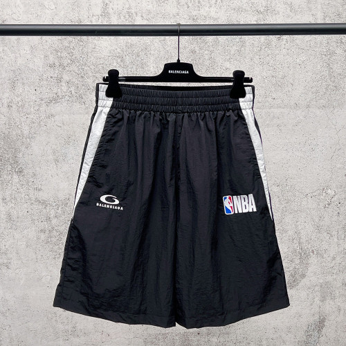 Women Men Breathable Elastic Waist Casual Shorts Mid-length Bottoms Loose Fit Shorts For Daily Wear Unisex