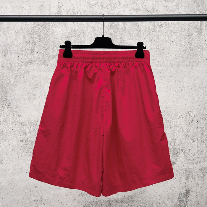 Women Men Breathable Elastic Waist Casual Shorts Mid-length Bottoms Loose Fit Shorts For Daily Wear Unisex