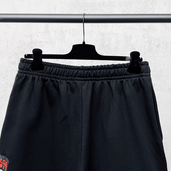 Women Men Breathable Elastic Waist Casual Shorts Mid-length Bottoms Loose Fit Shorts For Daily Wear Unisex