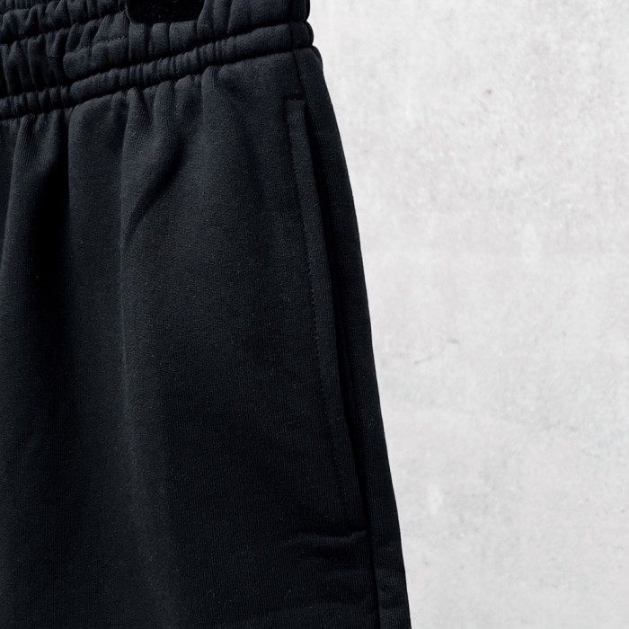 Women Men Breathable Elastic Waist Casual Shorts Mid-length Bottoms Loose Fit Shorts For Daily Wear Unisex