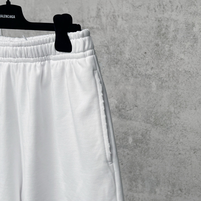 Women Men Breathable Elastic Waist Casual Shorts Mid-length Bottoms Loose Fit Shorts For Daily Wear Unisex