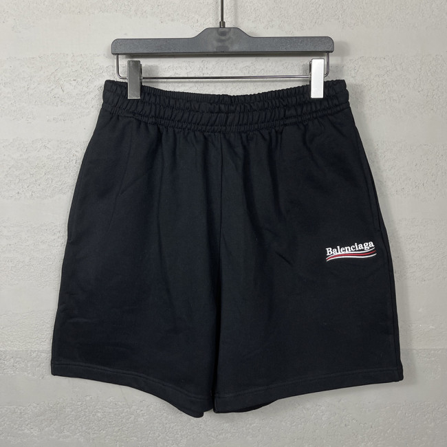 Women Men Breathable Elastic Waist Casual Shorts Mid-length Bottoms Loose Fit Shorts For Daily Wear Unisex