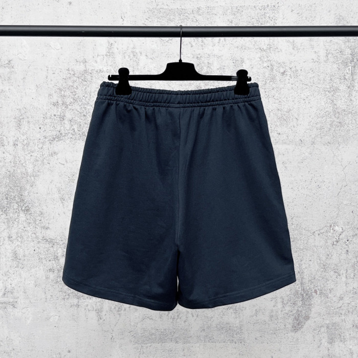 Women Men Breathable Elastic Waist Casual Shorts Mid-length Bottoms Loose Fit Shorts For Daily Wear Unisex