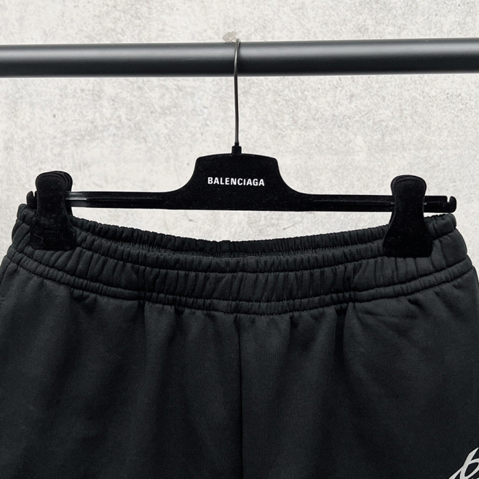 Women Men Breathable Elastic Waist Casual Shorts Mid-length Bottoms Loose Fit Shorts For Daily Wear Unisex