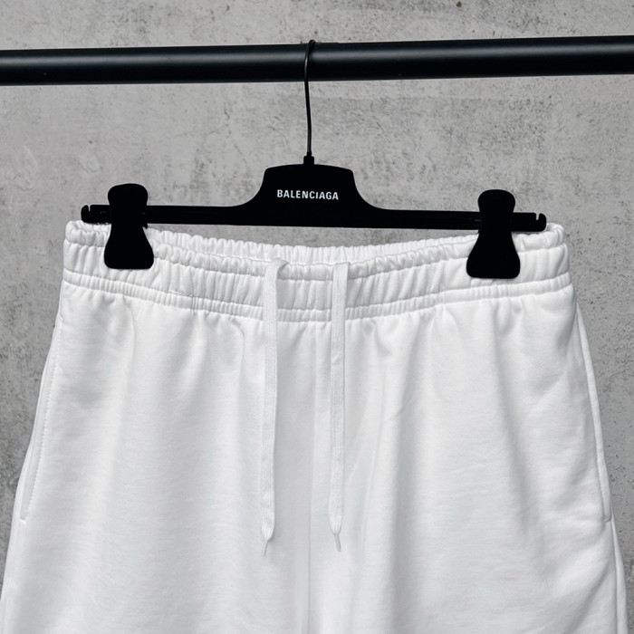 Women Men Breathable Elastic Waist Casual Shorts Mid-length Bottoms Loose Fit Shorts For Daily Wear Unisex