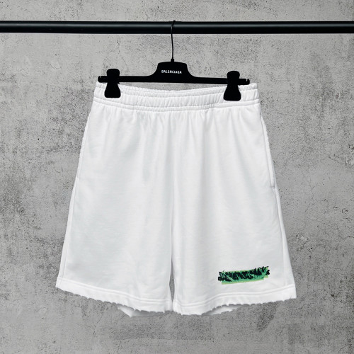 Women Men Breathable Elastic Waist Casual Shorts Mid-length Bottoms Loose Fit Shorts For Daily Wear Unisex