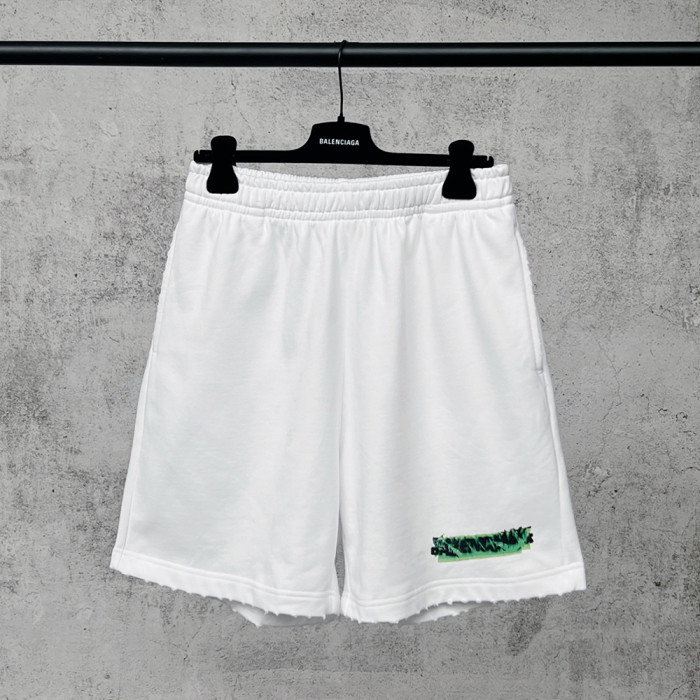 Women Men Breathable Elastic Waist Casual Shorts Mid-length Bottoms Loose Fit Shorts For Daily Wear Unisex