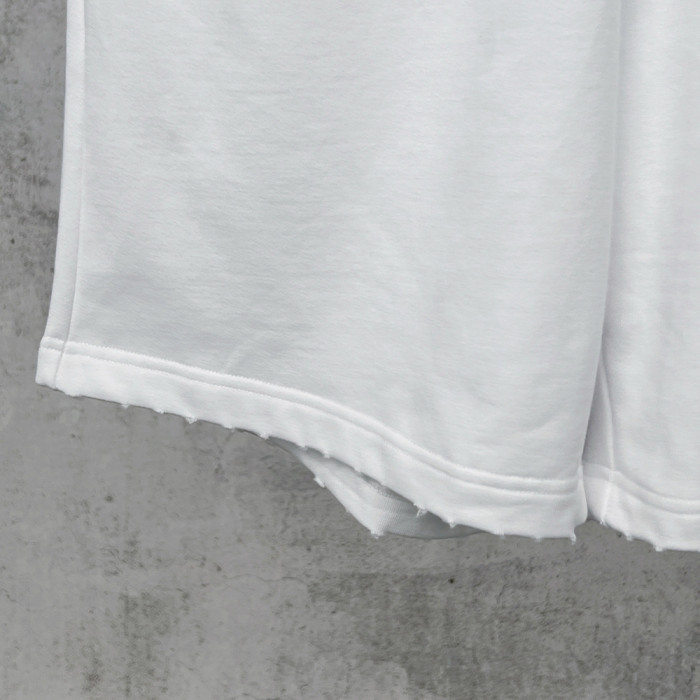 Women Men Breathable Elastic Waist Casual Shorts Mid-length Bottoms Loose Fit Shorts For Daily Wear Unisex