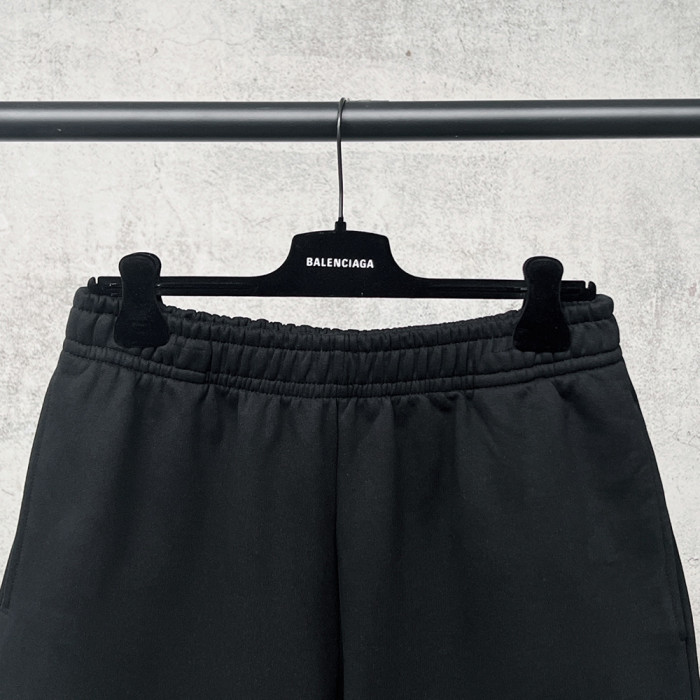 Women Men Breathable Elastic Waist Casual Shorts Mid-length Bottoms Loose Fit Shorts For Daily Wear Unisex