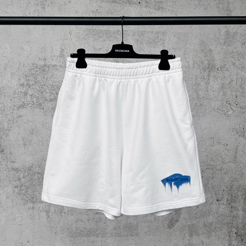 Women Men Breathable Elastic Waist Casual Shorts Mid-length Bottoms Loose Fit Shorts For Daily Wear Unisex