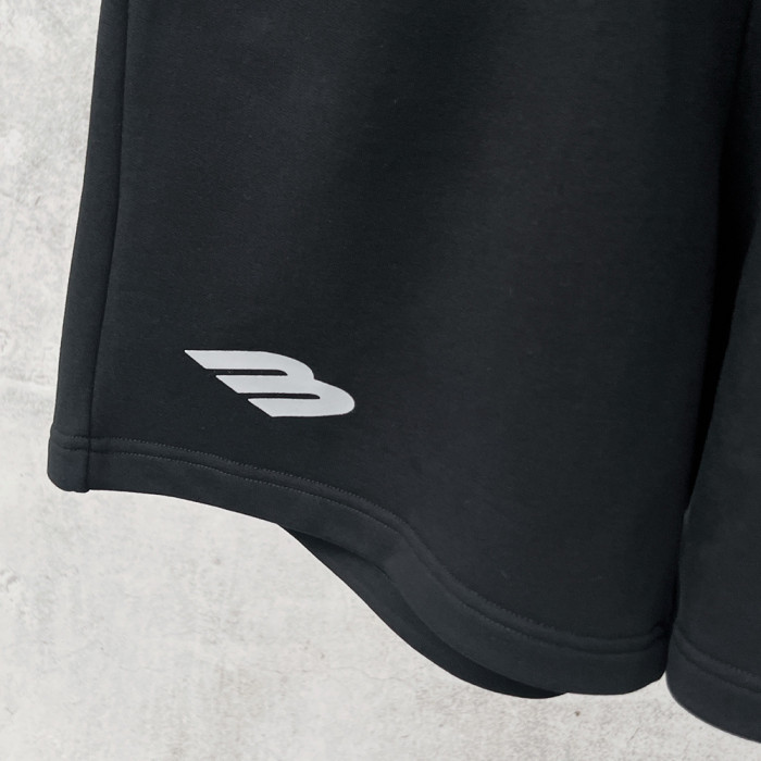 Women Men Breathable Elastic Waist Casual Shorts Mid-length Bottoms Loose Fit Shorts For Daily Wear Unisex