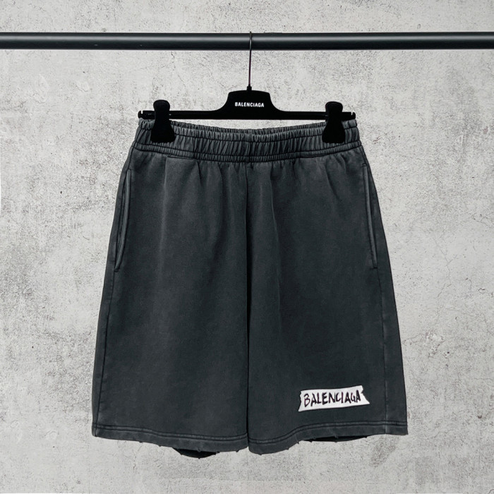 Women Men Breathable Elastic Waist Casual Shorts Mid-length Bottoms Loose Fit Shorts For Daily Wear Unisex