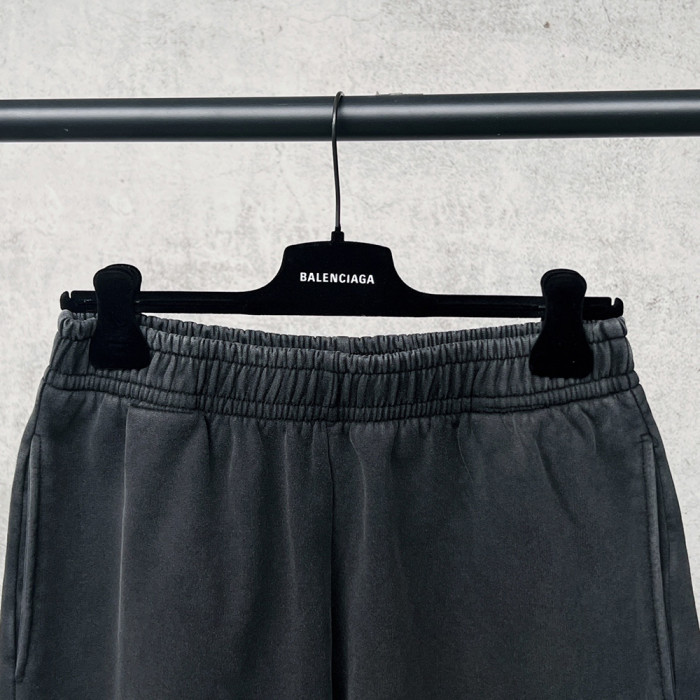 Women Men Breathable Elastic Waist Casual Shorts Mid-length Bottoms Loose Fit Shorts For Daily Wear Unisex
