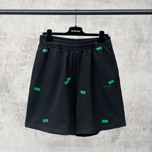 Women Men Breathable Elastic Waist Casual Shorts Mid-length Bottoms Loose Fit Shorts For Daily Wear Unisex