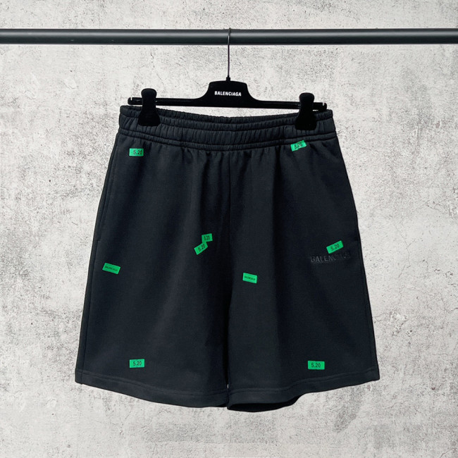 Women Men Breathable Elastic Waist Casual Shorts Mid-length Bottoms Loose Fit Shorts For Daily Wear Unisex