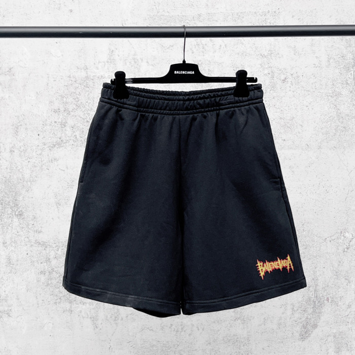 Women Men Breathable Elastic Waist Casual Shorts Mid-length Bottoms Loose Fit Shorts For Daily Wear Unisex
