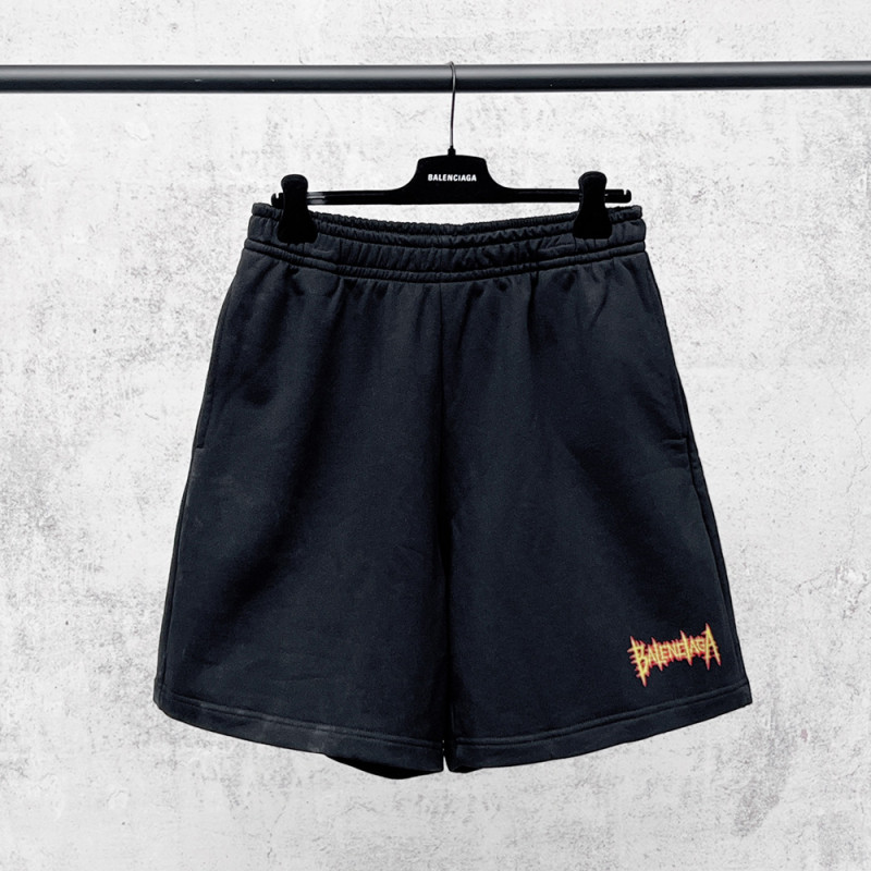 Women Men Breathable Elastic Waist Casual Shorts Mid-length Bottoms Loose Fit Shorts For Daily Wear Unisex