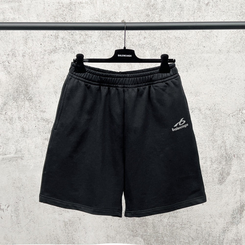 Women Men Breathable Elastic Waist Casual Shorts Mid-length Bottoms Loose Fit Shorts For Daily Wear Unisex