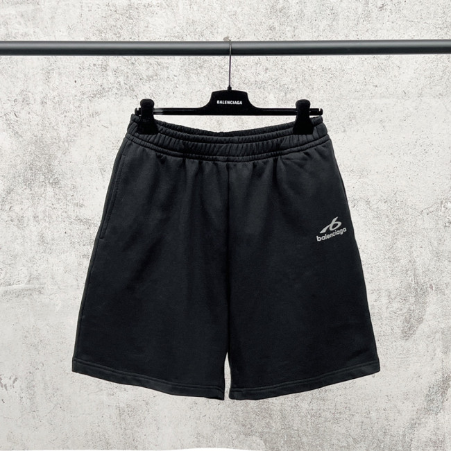 Women Men Breathable Elastic Waist Casual Shorts Mid-length Bottoms Loose Fit Shorts For Daily Wear Unisex