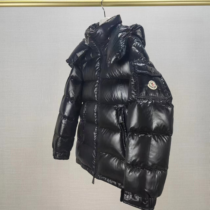 Men Women  Down Jacket Hooded Coat Warm Winter Windproof Casual Parkas
