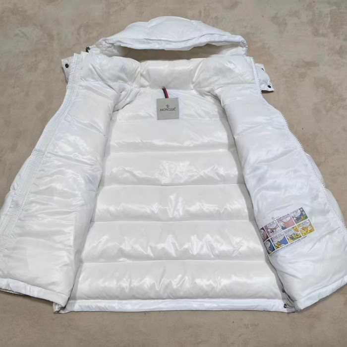 Men Women  Down Jacket Hooded Coat Warm Winter Windproof Casual Parkas