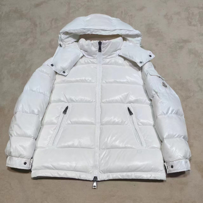 Men Women  Down Jacket Hooded Coat Warm Winter Windproof Casual Parkas