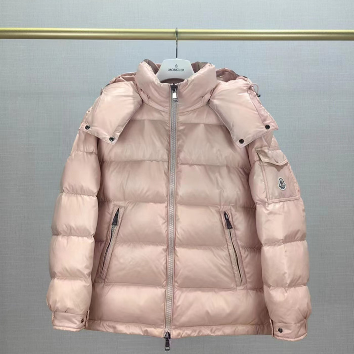 Men Women  Down Jacket Hooded Coat Warm Winter Windproof Casual Parkas