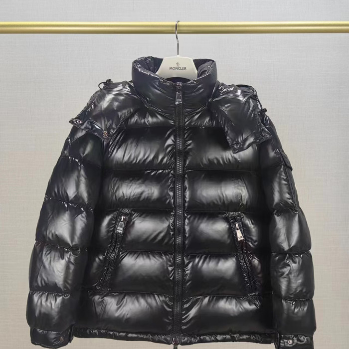 Men Women  Down Jacket Hooded Coat Warm Winter Windproof Casual Parkas