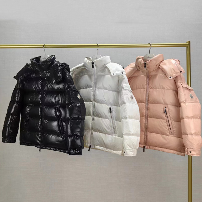 Men Women Down Jacket Hooded Coat Warm Winter Windproof Casual Parkas