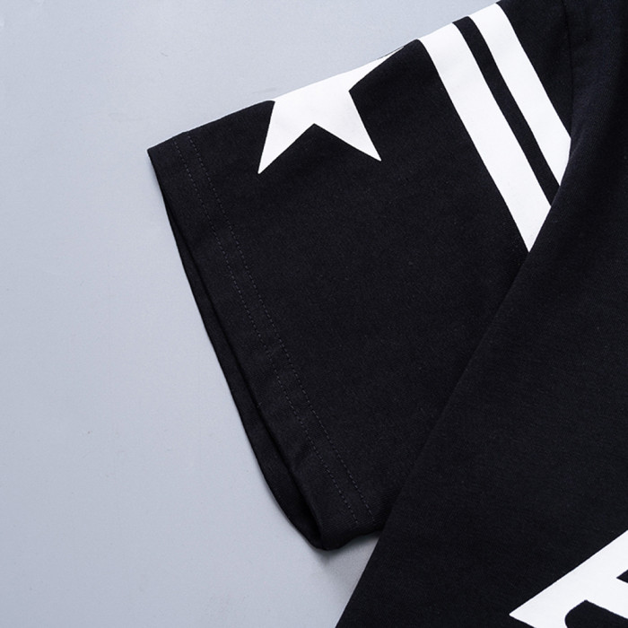 Summer Men Women Cotton T-shirt Short Sleeve T-shirt Pullover Tops Sweatshirt Unisex Tee Casual T-shirt