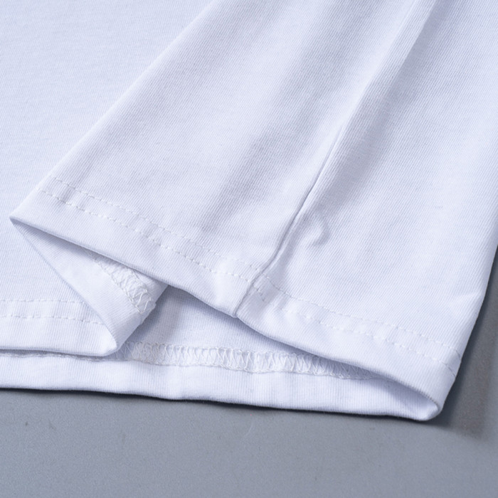 Summer Men Women Cotton T-shirt Short Sleeve T-shirt Pullover Tops Sweatshirt Unisex Tee Casual T-shirt