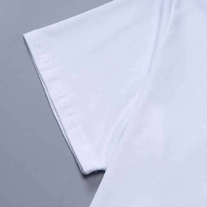 Summer Men Women Cotton T-shirt Short Sleeve T-shirt Pullover Tops Sweatshirt Unisex Tee Casual T-shirt