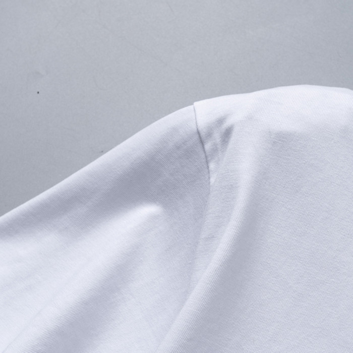 Summer Men Women Cotton T-shirt Short Sleeve T-shirt Pullover Tops Sweatshirt Unisex Tee Casual T-shirt