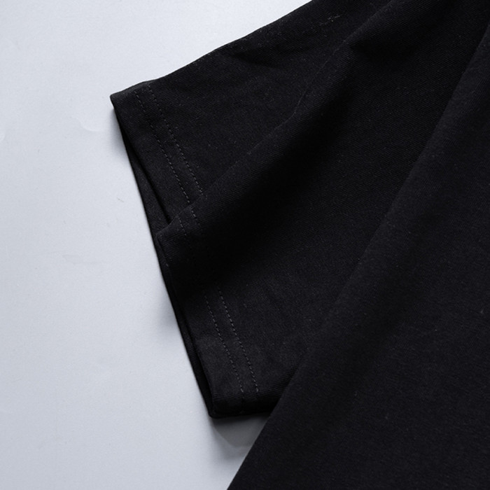 Summer Men Women Cotton T-shirt Short Sleeve T-shirt Pullover Tops Sweatshirt Unisex Tee Casual T-shirt