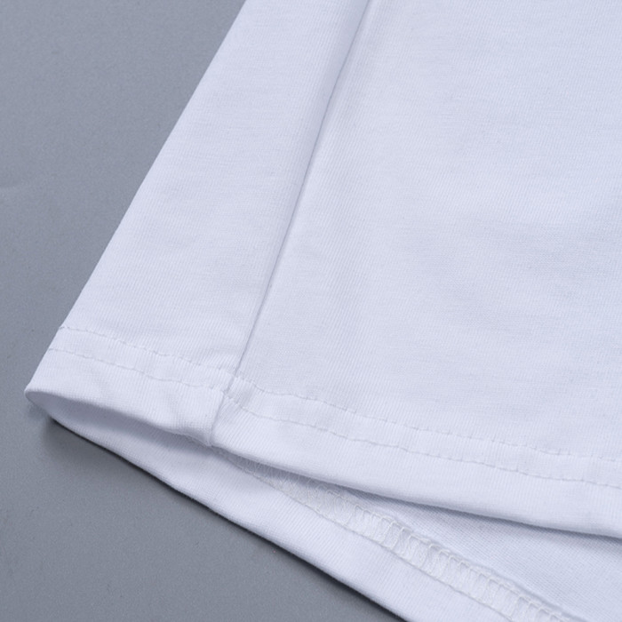 Summer Men Women Cotton T-shirt Short Sleeve T-shirt Pullover Tops Sweatshirt Unisex Tee Casual T-shirt