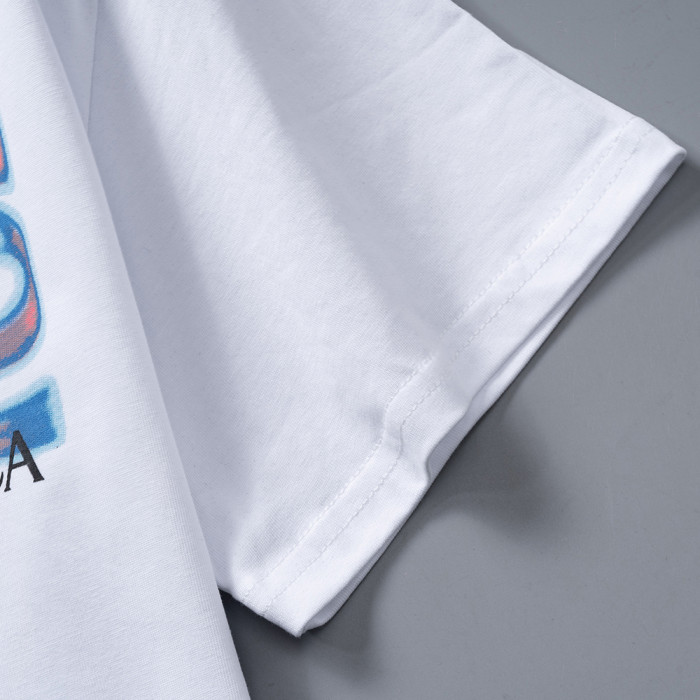 Summer Men Women Cotton T-shirt Short Sleeve T-shirt Pullover Tops Sweatshirt Unisex Tee Casual T-shirt