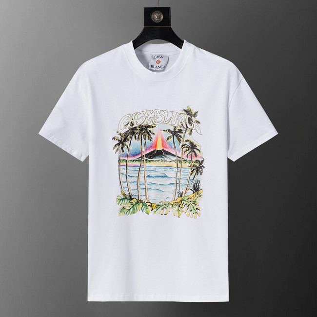 Summer Men Women Cotton T-shirt Short Sleeve T-shirt Pullover Tops Sweatshirt Unisex Tee Casual T-shirt