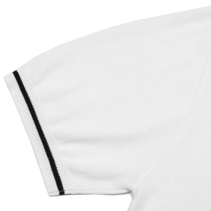 Men Women Knit T-shirt Short Sleeve T-shirt Pullover Tops Sweatshirt Unisex Tee Casual T-shirt