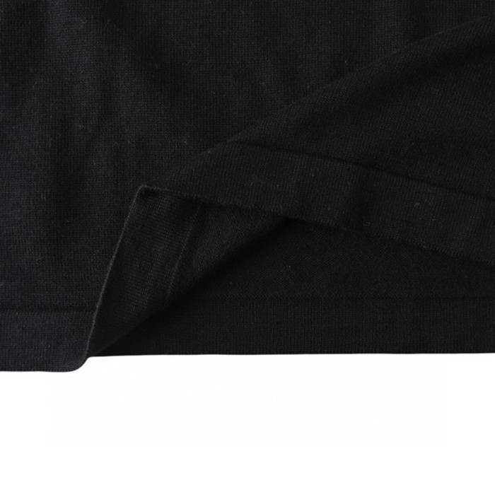 Men Women Knit T-shirt Short Sleeve T-shirt Pullover Tops Sweatshirt Unisex Tee Casual T-shirt