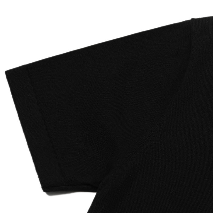Men Women Knit T-shirt Short Sleeve T-shirt Pullover Tops Sweatshirt Unisex Tee Casual T-shirt
