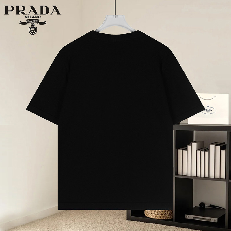 Men Women Knit T-shirt Short Sleeve T-shirt Pullover Tops Sweatshirt Unisex Tee Casual T-shirt