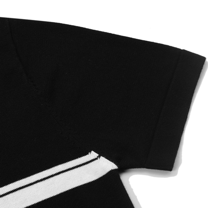 Men Women Knit T-shirt Short Sleeve T-shirt Pullover Tops Sweatshirt Unisex Tee Casual T-shirt