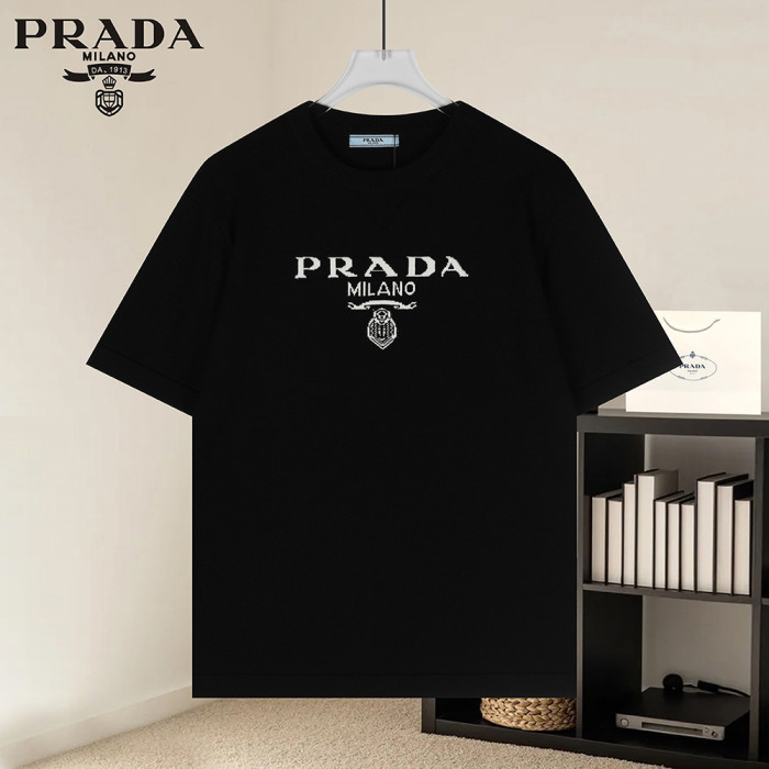 Men Women Knit T-shirt Short Sleeve T-shirt Pullover Tops Sweatshirt Unisex Tee Casual T-shirt