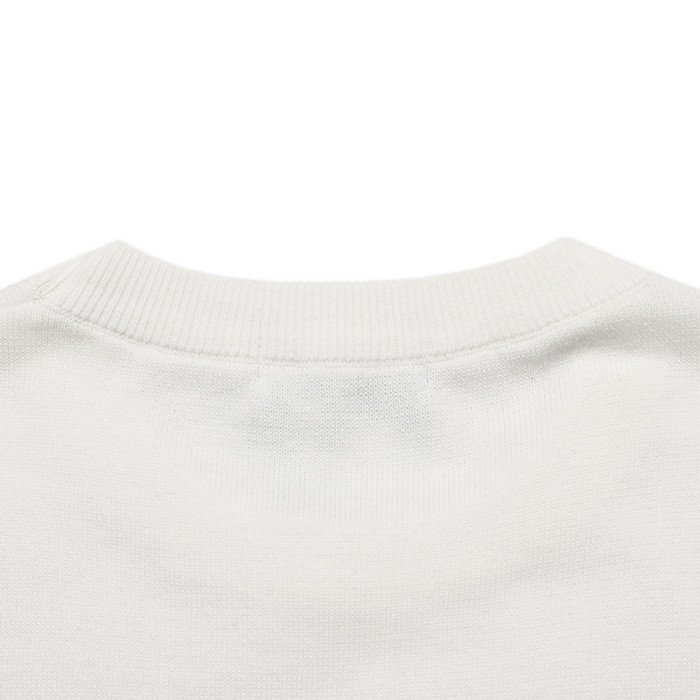 Men Women Knit T-shirt Short Sleeve T-shirt Pullover Tops Sweatshirt Unisex Tee Casual T-shirt