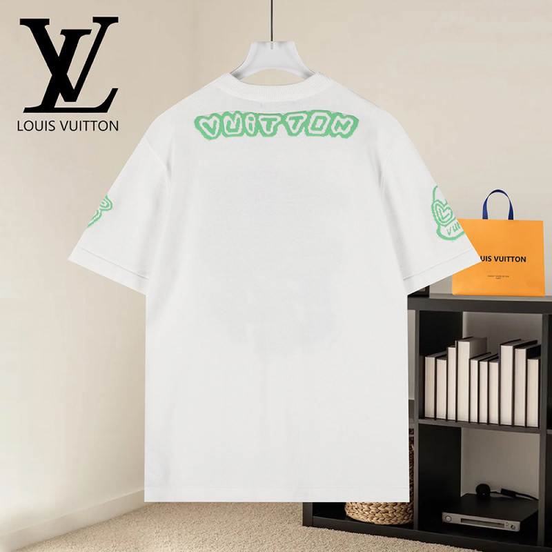 Men Women Knit T-shirt Short Sleeve T-shirt Pullover Tops Sweatshirt Unisex Tee Casual T-shirt