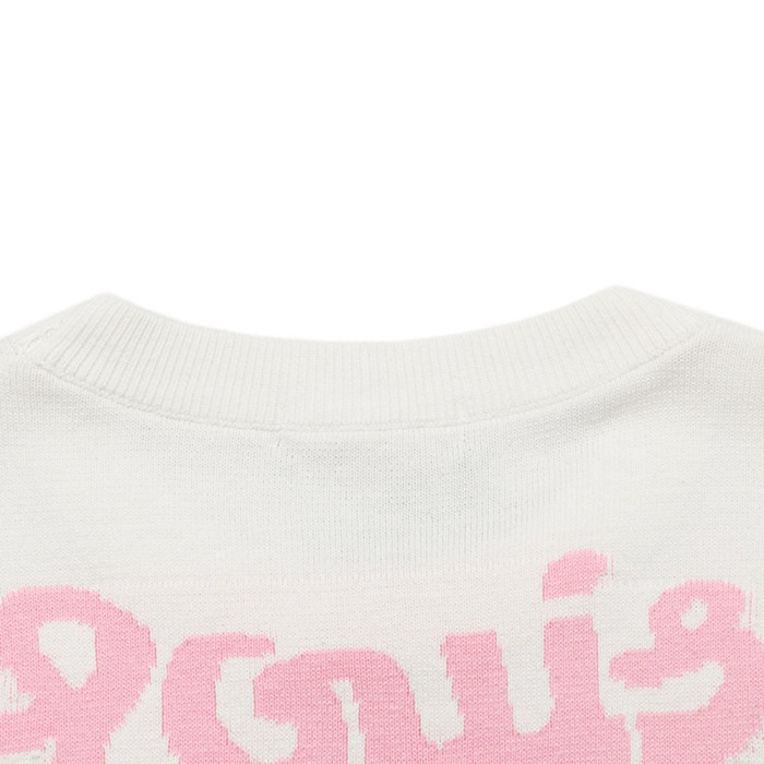 Men Women Knit T-shirt Short Sleeve T-shirt Pullover Tops Sweatshirt Unisex Tee Casual T-shirt