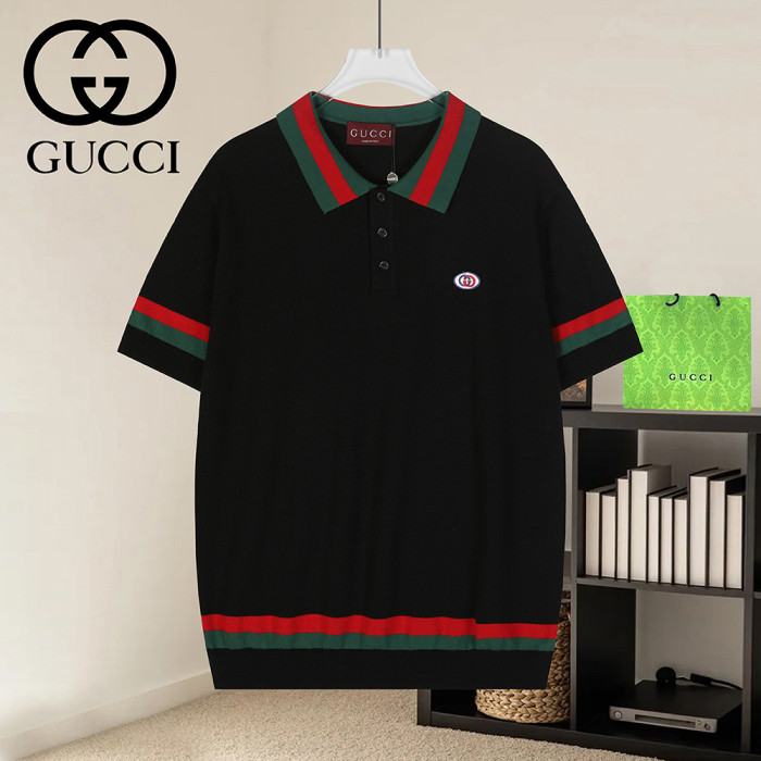 Men Women Knit T-shirt Short Sleeve T-shirt Pullover Tops Sweatshirt Unisex Tee Casual T-shirt
